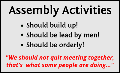 Assembly Activites